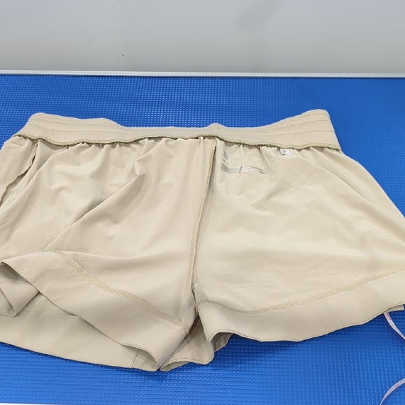 Beige Drawstring Shorts - Picture 13 of 15